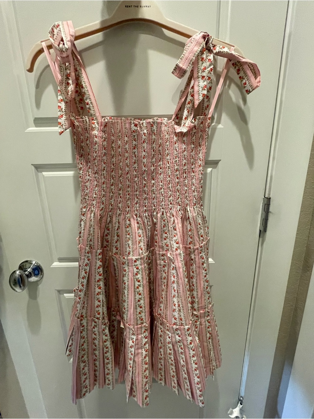 Hill House Home Charlotte Nap Mini Dress - Pink Floral - Picture 7 of 9